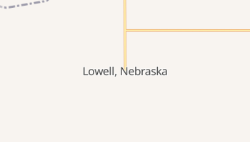 Lowell, Nebraska map