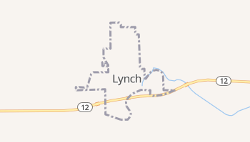 Lynch, Nebraska map