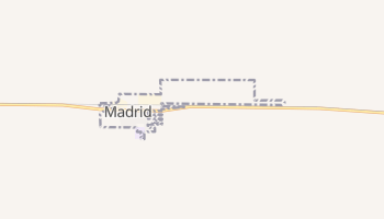 Madrid, Nebraska map