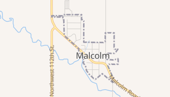 Malcolm, Nebraska map
