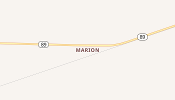 Marion, Nebraska map