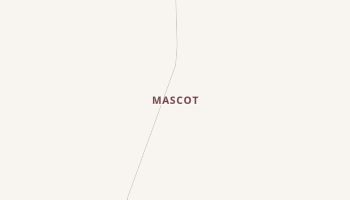 Mascot, Nebraska map