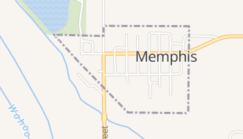 Memphis, Nebraska map
