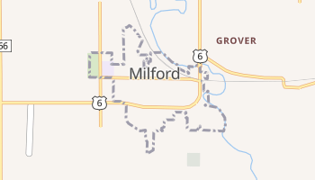 Milford, Nebraska map