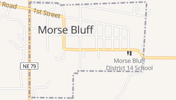 Morse Bluff, Nebraska map