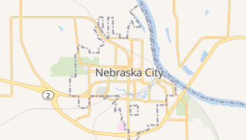 Nebraska City, Nebraska map
