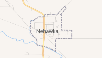 Nehawka, Nebraska map