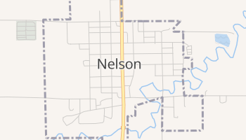 Nelson, Nebraska map