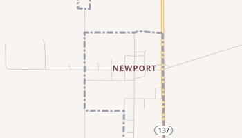 Newport, Nebraska map