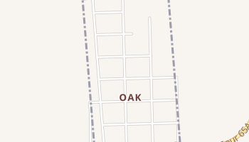 Oak, Nebraska map