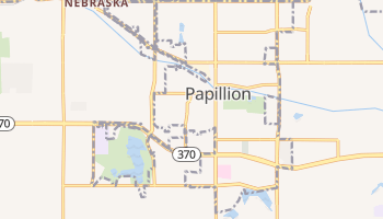 Papillion, Nebraska map