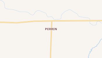 Perrin, Nebraska map