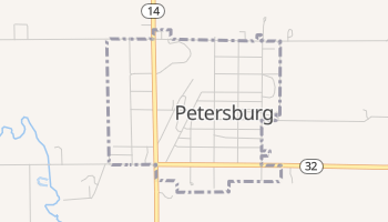 Petersburg, Nebraska map