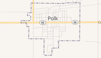 Polk, Nebraska map