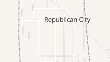 Republican City, Nebraska map