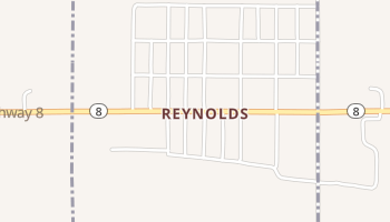 Reynolds, Nebraska map