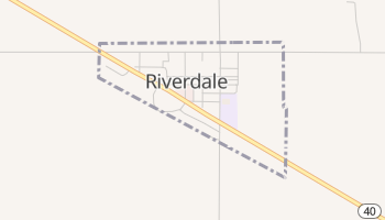 Riverdale, Nebraska map