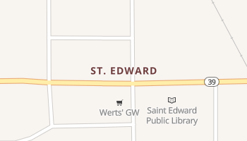 Saint Edward, Nebraska map
