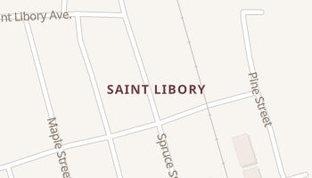 Saint Libory, Nebraska map