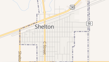 Shelton, Nebraska map
