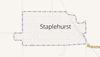 Staplehurst, Nebraska map