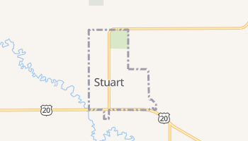 Stuart, Nebraska map