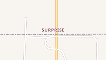 Surprise, Nebraska map