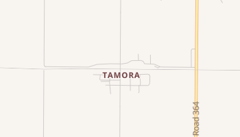 Tamora, Nebraska map