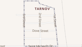 Tarnov, Nebraska map