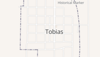 Tobias, Nebraska map
