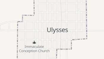 Ulysses, Nebraska map
