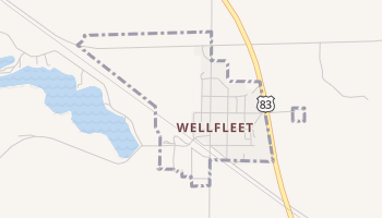 Wellfleet, Nebraska map