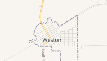 Weston, Nebraska map