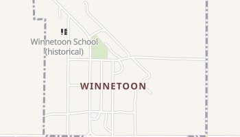Winnetoon, Nebraska map