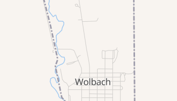 Wolbach, Nebraska map