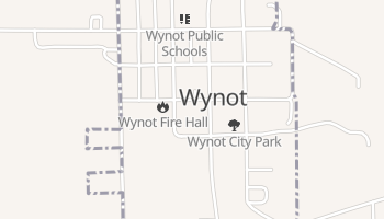 Wynot, Nebraska map