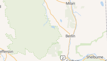 Berlin, New Hampshire map