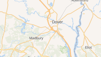 Dover, New Hampshire map