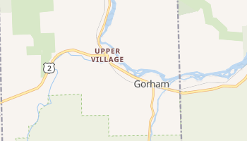 Gorham, New Hampshire map
