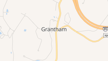 Grantham, New Hampshire map