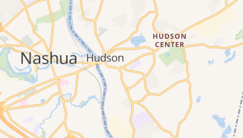Hudson, New Hampshire map