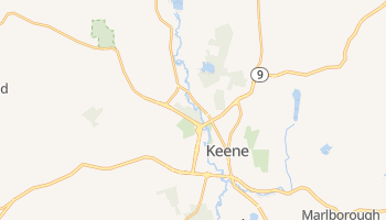 Keene, New Hampshire map