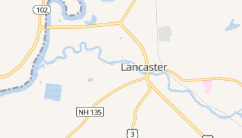 Lancaster, New Hampshire map