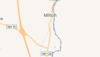 Milton, New Hampshire map