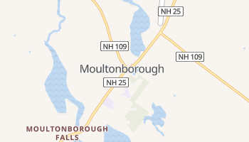 Moultonborough, New Hampshire map