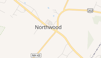 Northwood, New Hampshire map
