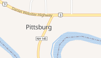 Pittsburg, New Hampshire map