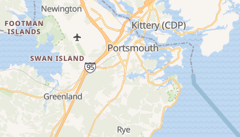 Portsmouth, New Hampshire map