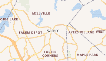 Salem, New Hampshire map