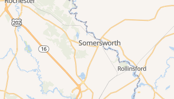 Somersworth, New Hampshire map